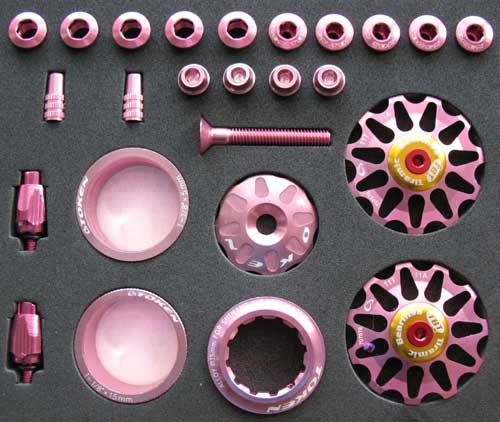 ROAD CUSTOM PARTS KIT pink (image for) ROAD CUSTOM PARTS KIT pink