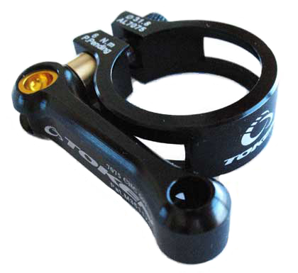 MTB SEAT CLAMP 34.9 black (image for) MTB SEAT CLAMP 34.9 black