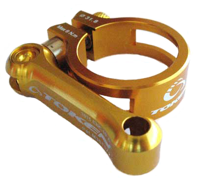 MTB SEAT CLAMP 34.9 gold (image for) MTB SEAT CLAMP 34.9 gold