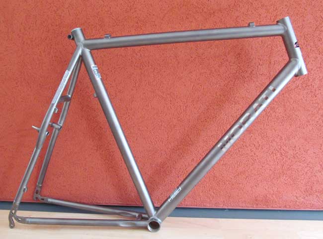 MORATI TITANIUM CX FRAME P 56cm (image for) MORATI TITANIUM CX FRAME P 56cm