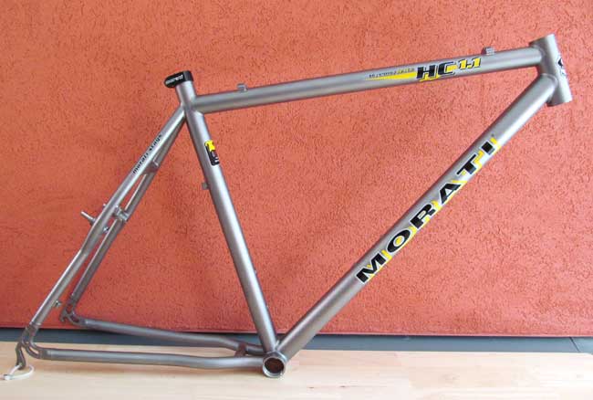 MORATI TITANIUM MTB FRAME 19" (image for) MORATI TITANIUM MTB FRAME 19"