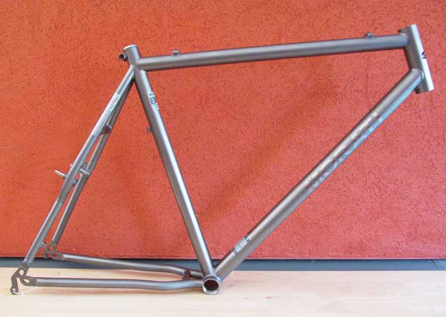 MORATI TITANIUM MTB FRAME 20" (image for) MORATI TITANIUM MTB FRAME 20"
