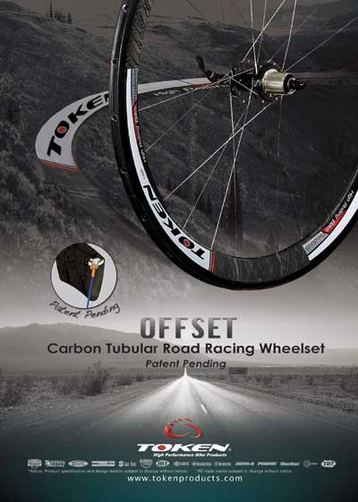 OFFSET TUBULAR CARBON WHEELSET (image for) OFFSET TUBULAR CARBON WHEELSET