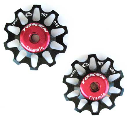 REAR DERAILLEUR PULLEY SET black C (image for) REAR DERAILLEUR PULLEY SET black C