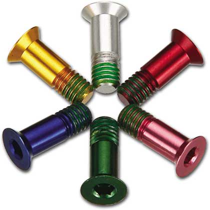ALLOY PULLEY BOLTS green (image for) ALLOY PULLEY BOLTS green
