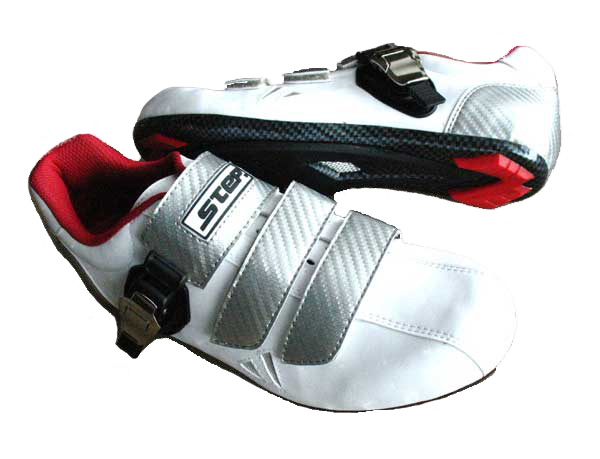 STEP RACING SHOES M 42 white/silver (image for) STEP RACING SHOES M 42 white/silver