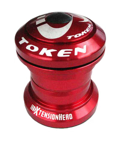 TK667N THREADLESS HEADSET 1 1/8" red (image for) TK667N THREADLESS HEADSET 1 1/8" red