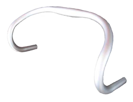 TRACK HANDLEBARS 420 silver (image for) TRACK HANDLEBARS 420 silver