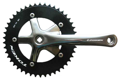 TRACK ALLOY CRANKSET 165 B (image for) TRACK ALLOY CRANKSET 165 B
