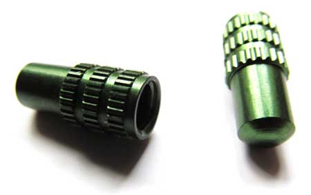 VALVE CAPS green (image for) VALVE CAPS green