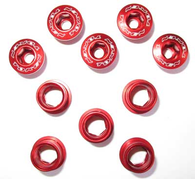 BOLT/NUT SET red S (image for) BOLT/NUT SET red S